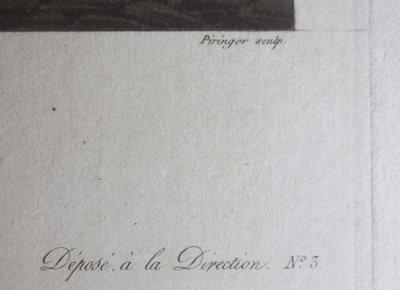 Paire de Gravures début XIXe siècle. 