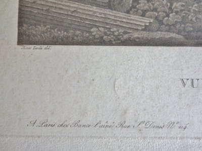 Paire de Gravures début XIXe siècle. 