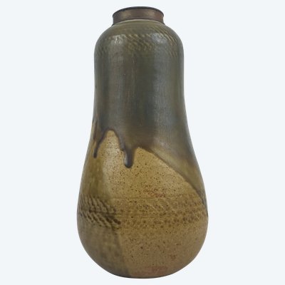 Vaso in gres Gaston Gaubier (1894-1971) / Scuola Carries