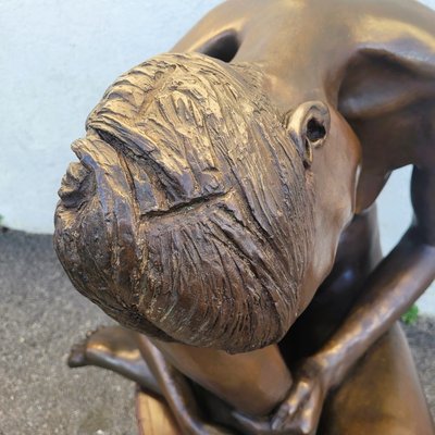 M Ventura, Nudo femminile, bronzo firmato, fine XX secolo