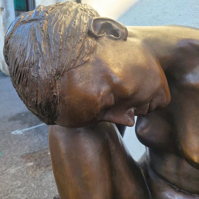 M Ventura, Nudo femminile, bronzo firmato, fine XX secolo