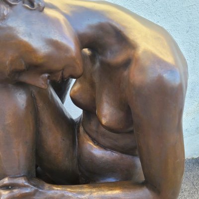 M Ventura, Nudo femminile, bronzo firmato, fine XX secolo