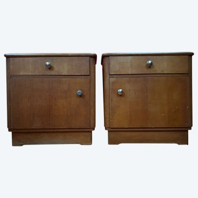 Paire de tables de chevets