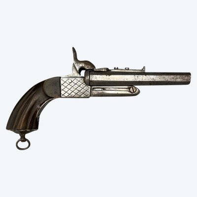 CHEST PISTOL - Spain ? - 19th century
