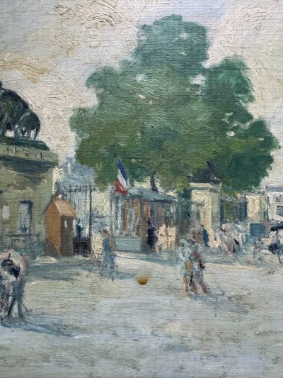 Marcel Bloch (1882-1966) - View of a busy suburb