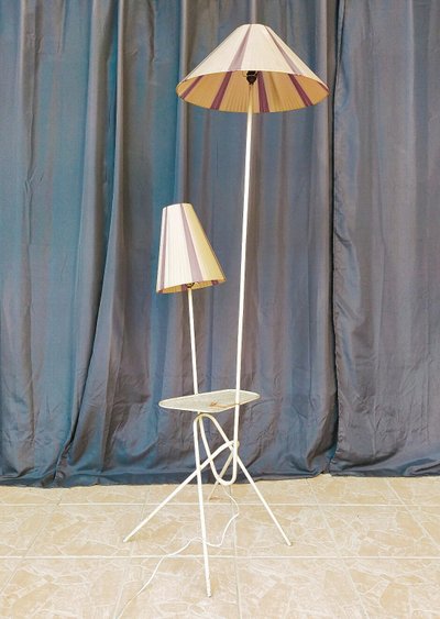 Lampadaire vintage  Mathieu Matégot (dans le goût)