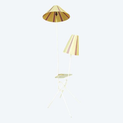 Lampadaire vintage  Mathieu Matégot (dans le goût)