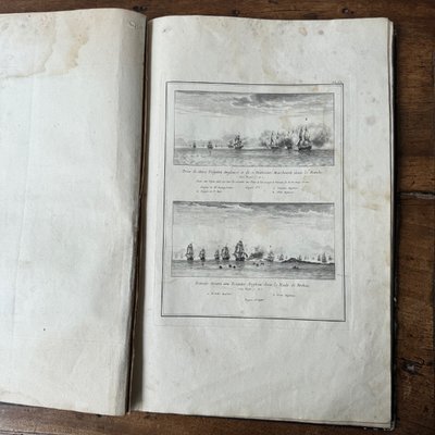 Livre Les Campagnes de Dugay-Trouin gravures du XVIIIe