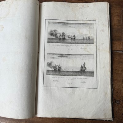 Livre Les Campagnes de Dugay-Trouin gravures du XVIIIe