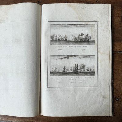Livre Les Campagnes de Dugay-Trouin gravures du XVIIIe
