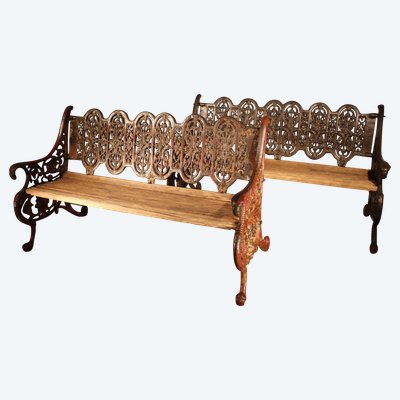 Pair of benches
