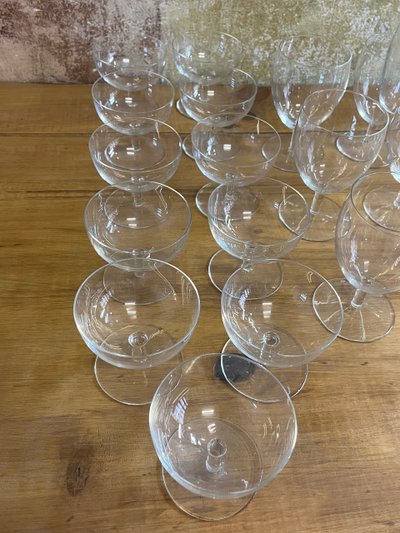 ServiceVal Saint Lambert Cristal 1930 42 pezzi