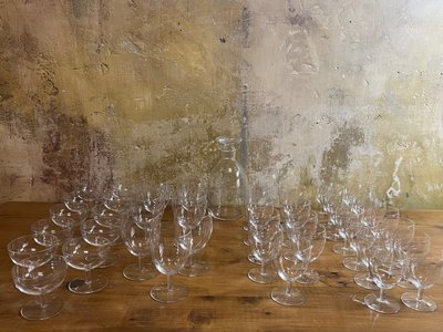 ServiceVal Saint Lambert Cristal 1930 42 pezzi