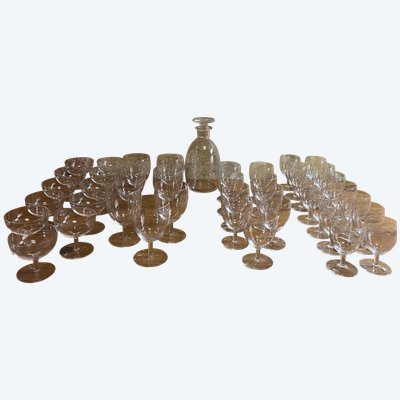 ServiceVal Saint Lambert Cristal 1930 42 pezzi