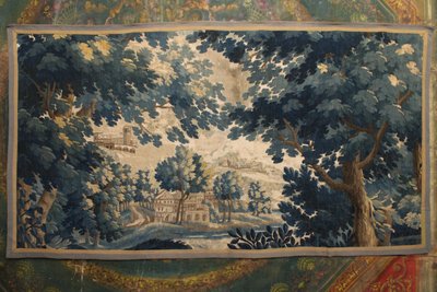 Fine Verdure, Flemish tapestry Oudenaarde, 18th century