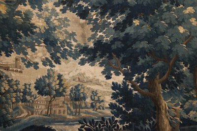 Fine Verdure, Flemish tapestry Oudenaarde, 18th century
