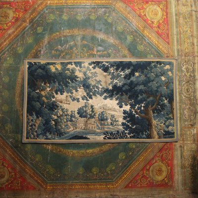 Fine Verdure, Flemish tapestry Oudenaarde, 18th century