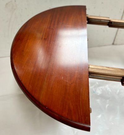 Table a pied central Napoléon III Acajou massif XIX siècle