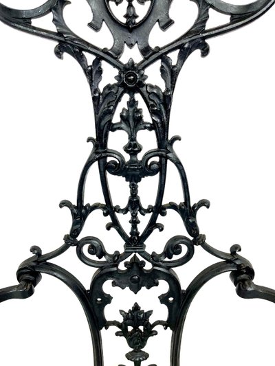 Majestueux Porte-Manteau Porte-Parapluie en Fonte – Style Art Nouveau – 19ème – Brasserie Parisienne