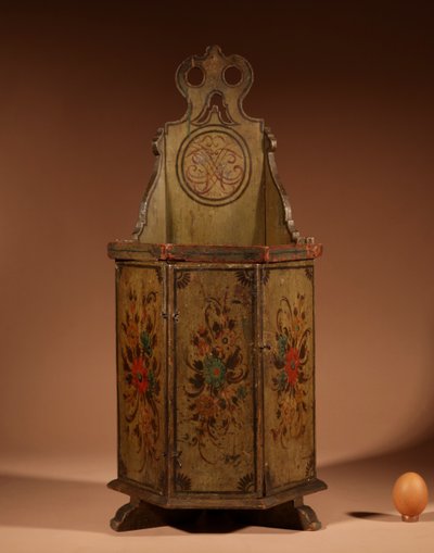 Very rare Hindeloopen-style doll's chair, dated 1796