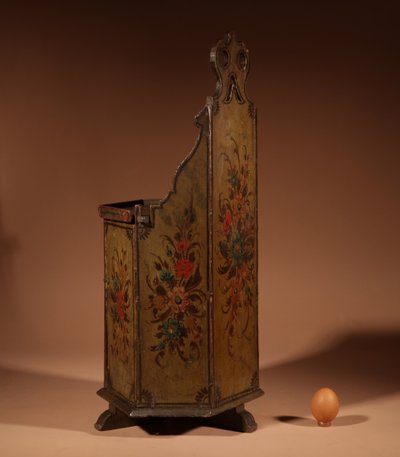 Very rare Hindeloopen-style doll's chair, dated 1796