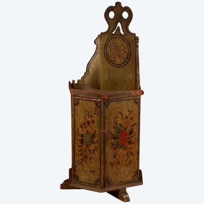 Very rare Hindeloopen-style doll's chair, dated 1796
