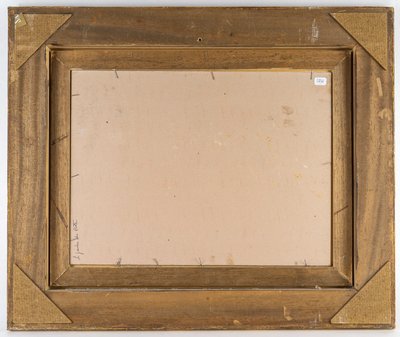 Serge Belloni (1925-2005) - Der Garten des Poeten in Venedig Öl auf Leinwand um 1970