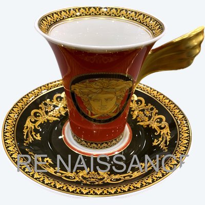  MEDUSA COFFEE CUP & SAUCER