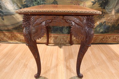 Nineteenth-century Carved Middle Table