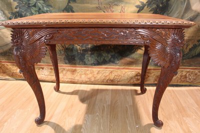 Nineteenth-century Carved Middle Table