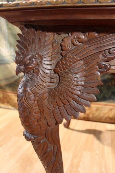Nineteenth-century Carved Middle Table