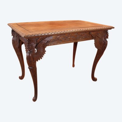 Nineteenth-century Carved Middle Table