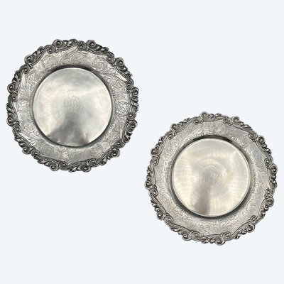 Suite of two PLATES - China - Circa 1905-1911