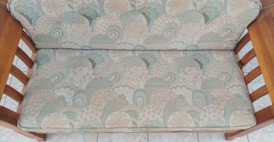 Banquette vintage en pin