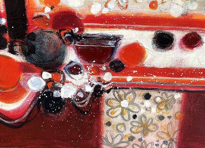 Frédéric Menguy (1927-2007), Oil on canvas, 1970s, "Bouquet de fleurs".