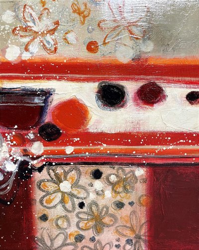 Frédéric Menguy (1927-2007), Oil on canvas, 1970s, "Bouquet de fleurs".