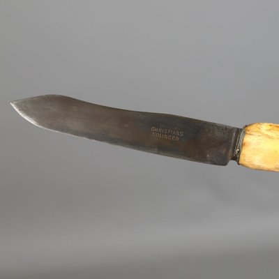Messer Griff aus Knochen - Kanada / Alaska