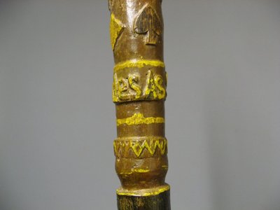 Canne d'Art Populaire De Soldat De l'Armée d'Afrique.