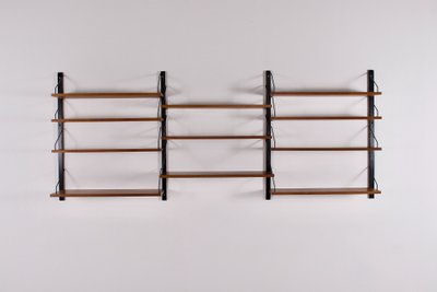 Danish modular wall shelf Poul Cadovius