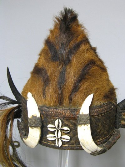 Naga Headcutter's ritual headdress. India/Burma.