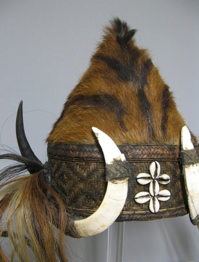 Naga Headcutter's ritual headdress. India/Burma.