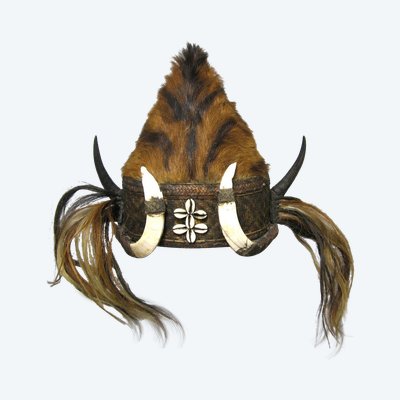 Naga Headcutter's ritual headdress. India/Burma.