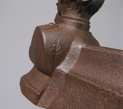 Pair De Chenets à l'Effigie De Napoléon III.