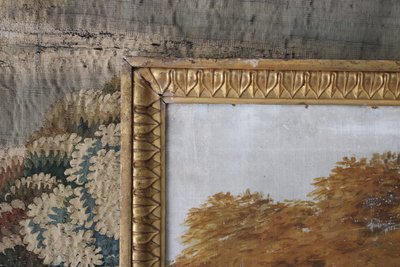 Large canvas painted in the Hubert Robert style, early 20th century