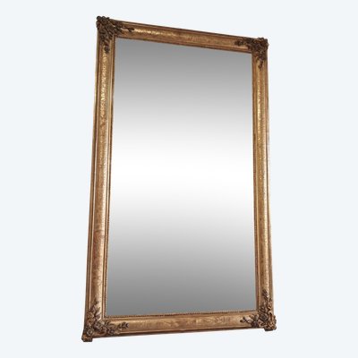Engraved restoration period mirror 178 x 104