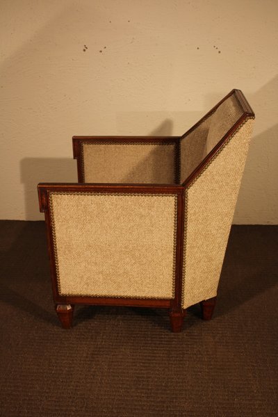 Paire de fauteuils art déco