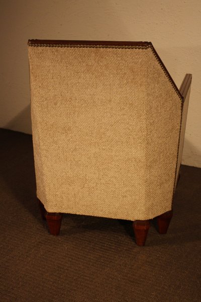 Paire de fauteuils art déco