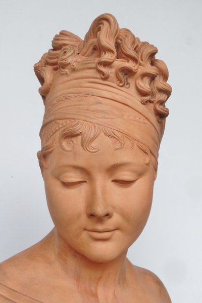 Portrait of Juliette Récamier, terracotta after Joseph Chinard.  