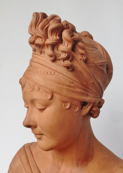 Portrait of Juliette Récamier, terracotta after Joseph Chinard.  