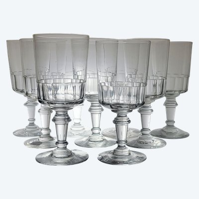 9 bicchieri da acqua/vino Mirabeau